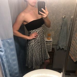 Tube top dress